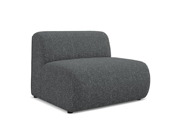 Makamii Grafit Fotoliu Modular tapitat cu stofa, Ekahi 1S-20, l90xA89xH70 cm