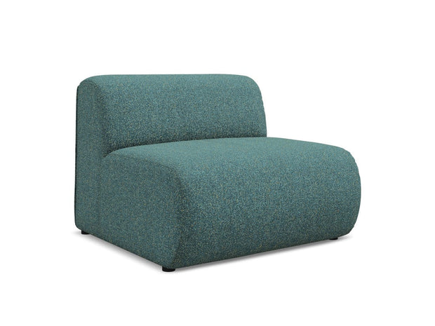 Makamii Albastru Fotoliu Modular tapitat cu stofa, Ekahi 1S-20, l90xA89xH70 cm