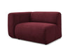 Makamii Bordeaux Fotoliu Modular tapitat cu stofa, Ekahi L1S-2, l114xA89xH70 cm