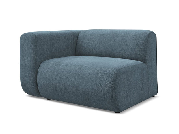 Makamii Albastru Fotoliu Modular tapitat cu stofa, Ekahi L1S-2, l114xA89xH70 cm