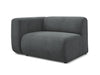 Makamii Grafit Fotoliu Modular tapitat cu stofa, Ekahi L1S-2, l114xA89xH70 cm