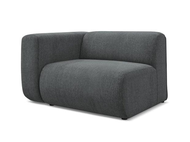 Makamii Grafit Fotoliu Modular tapitat cu stofa, Ekahi L1S-2, l114xA89xH70 cm