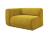 Makamii Galben Fotoliu Modular tapitat cu stofa, Ekahi L1S-2, l114xA89xH70 cm