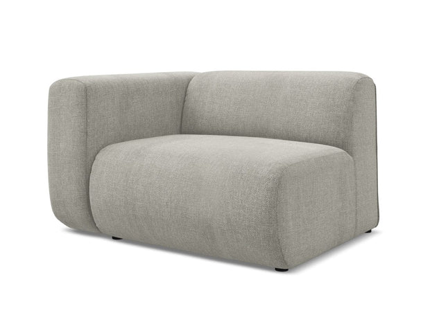 Makamii Bej Fotoliu Modular tapitat cu stofa, Ekahi L1S-2, l114xA89xH70 cm