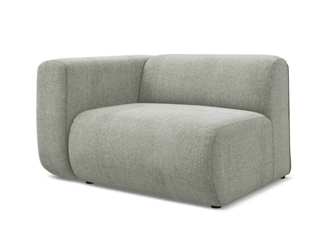 Makamii Cappuccino Fotoliu Modular tapitat cu stofa, Ekahi L1S-2, l114xA89xH70 cm