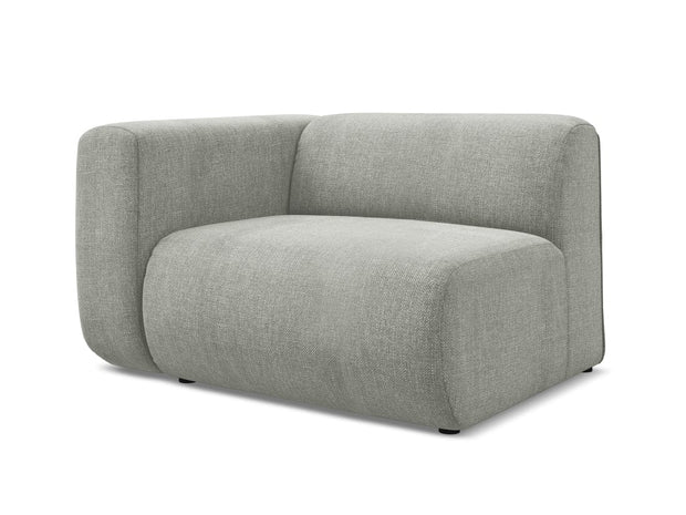 Makamii Cappuccino Fotoliu Modular tapitat cu stofa, Ekahi L1S-2, l114xA89xH70 cm