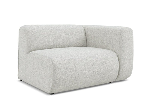 Makamii Bej Fotoliu Modular tapitat cu stofa, Ekahi L1S-20, l114xA89xH70 cm