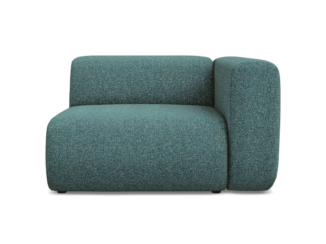 Makamii Fotoliu Modular tapitat cu stofa, Ekahi L1S C6 Marin / Negru, l114xA89xH70 cm