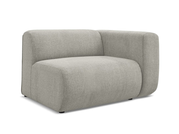 Makamii Bej Fotoliu Modular tapitat cu stofa, Ekahi R1S-2, l114xA89xH70 cm