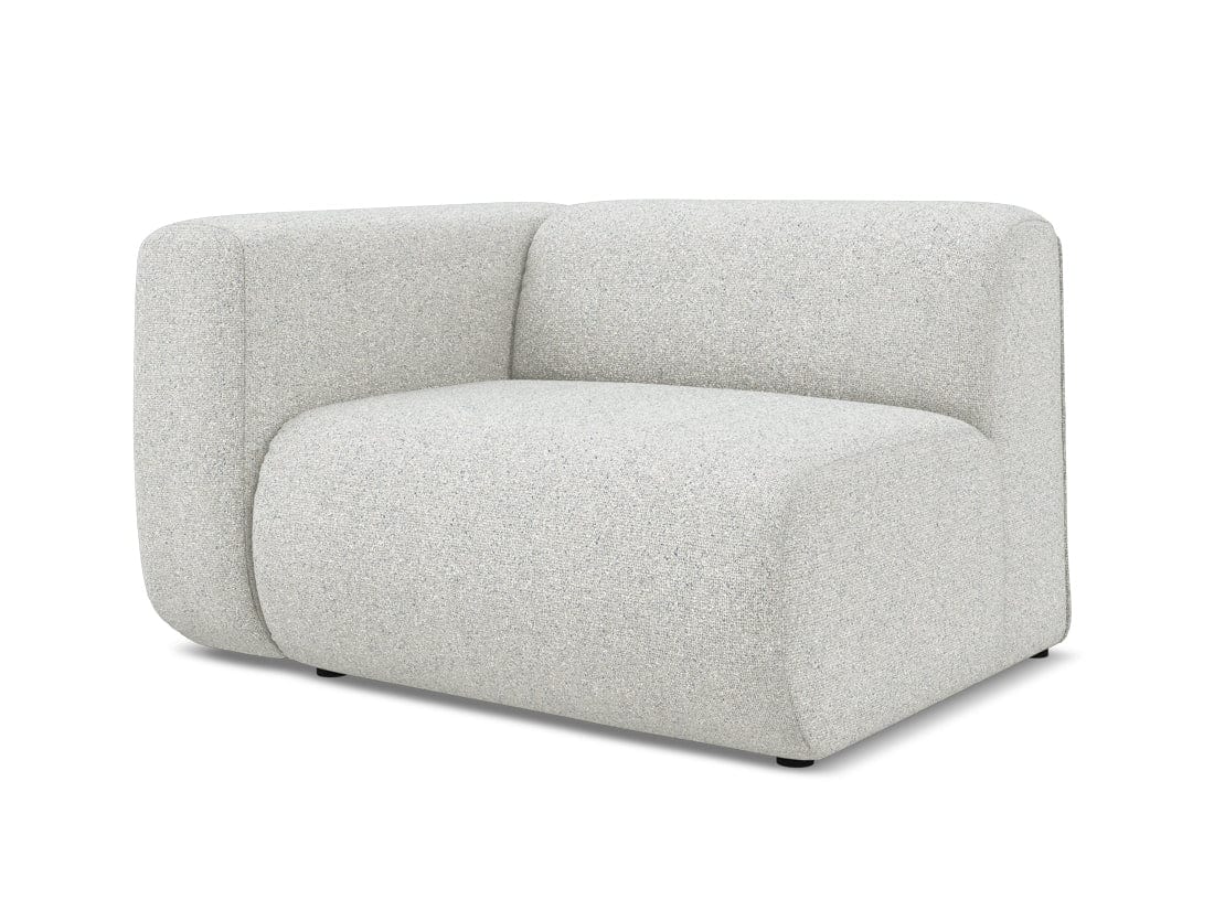 Makamii Bej Fotoliu Modular tapitat cu stofa, Ekahi R1S-20, l114xA89xH70 cm