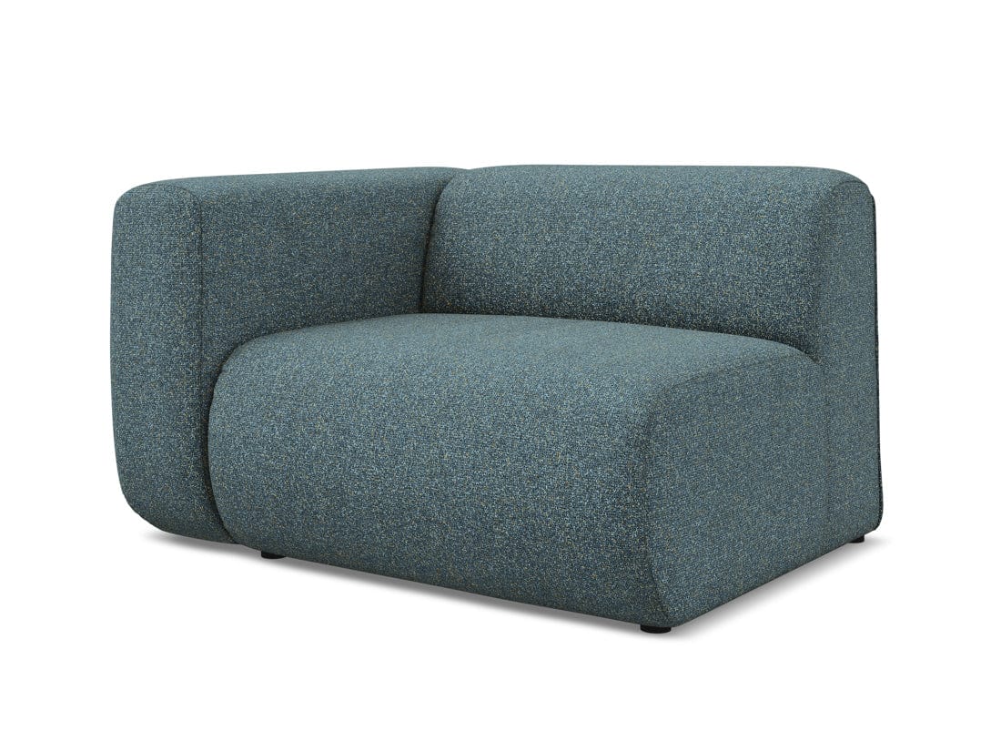 Makamii Albastru Fotoliu Modular tapitat cu stofa, Ekahi R1S-20, l114xA89xH70 cm