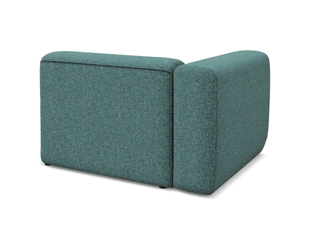 Makamii Fotoliu Modular tapitat cu stofa, Ekahi R1S C6 Marin / Negru, l114xA89xH70 cm