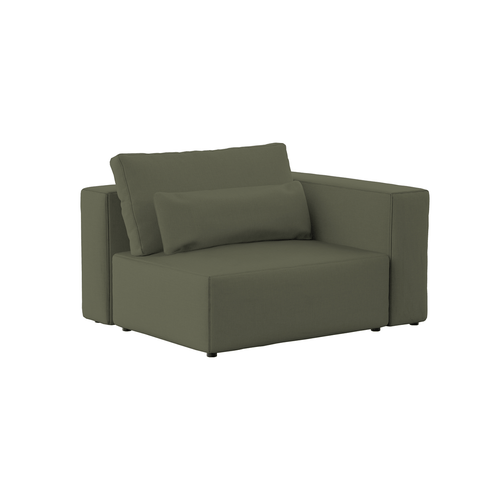 SIT SIT Fotoliu Modular tapitat cu stofa, Riposo Grande Verde Olive, l125xA105xH85 cm