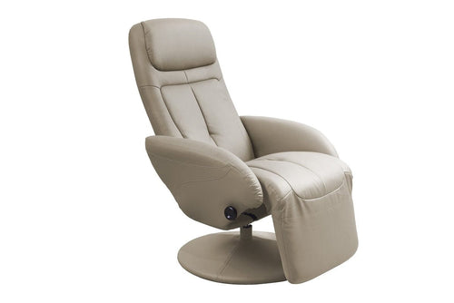 Halmar Fotoliu Recliner tapitat cu piele ecologica Optimus Cappuccino, l77xA80xH101 cm