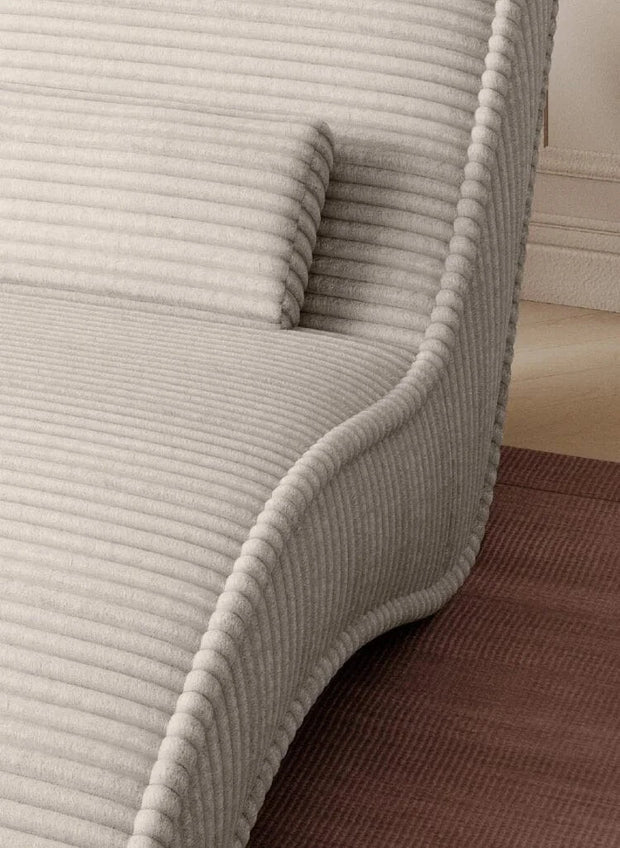 Wersal Fotoliu sezlong relaxare, tapitat, Satis 80, l79xA168xH80 cm