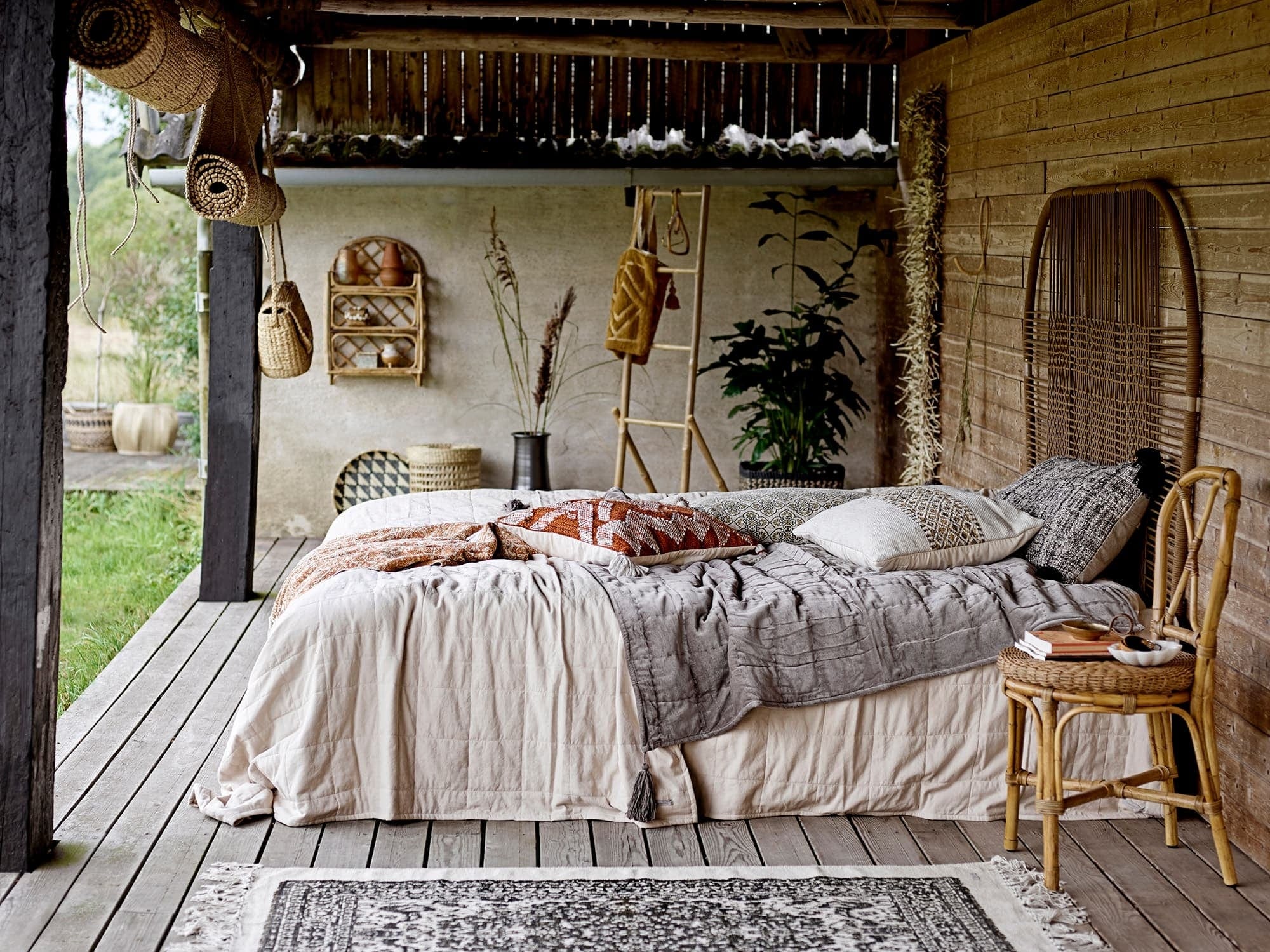 BFSummer Geanta din zambila de apa, Hyacinth Natur, L31xl16xH25