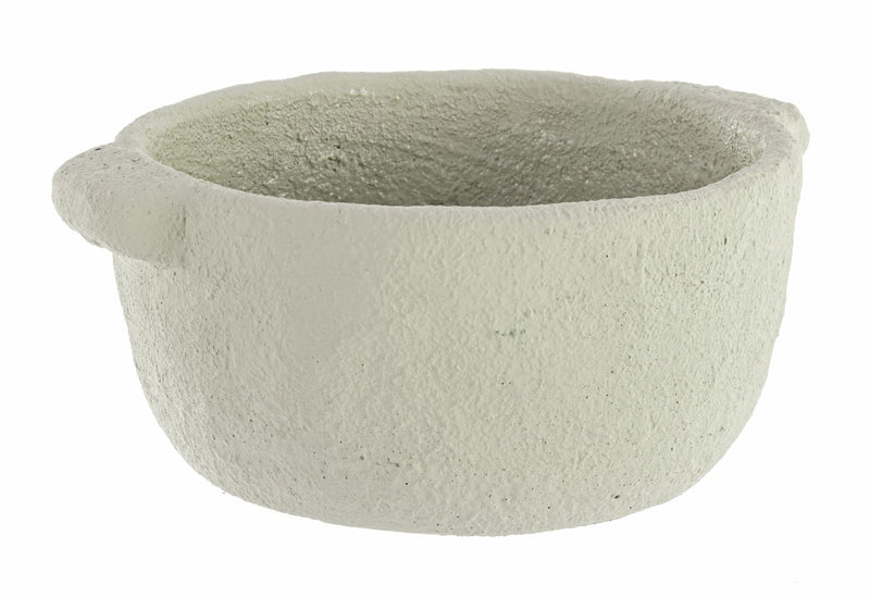 Ghiveci din ciment, Ercolano Bowl Verde Mint, L25xl20,7xH9,5 cm