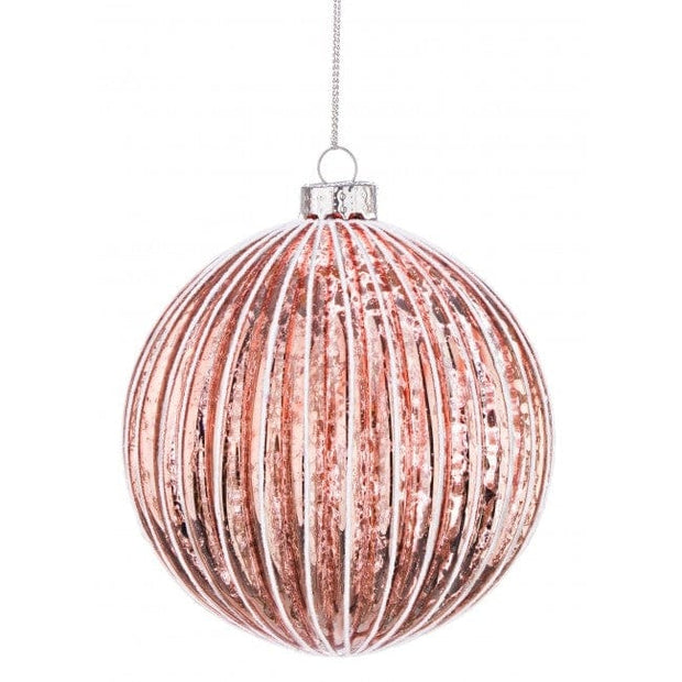 Glob pentru brad, din sticla Ofelia Aramiu, Ø10 cm