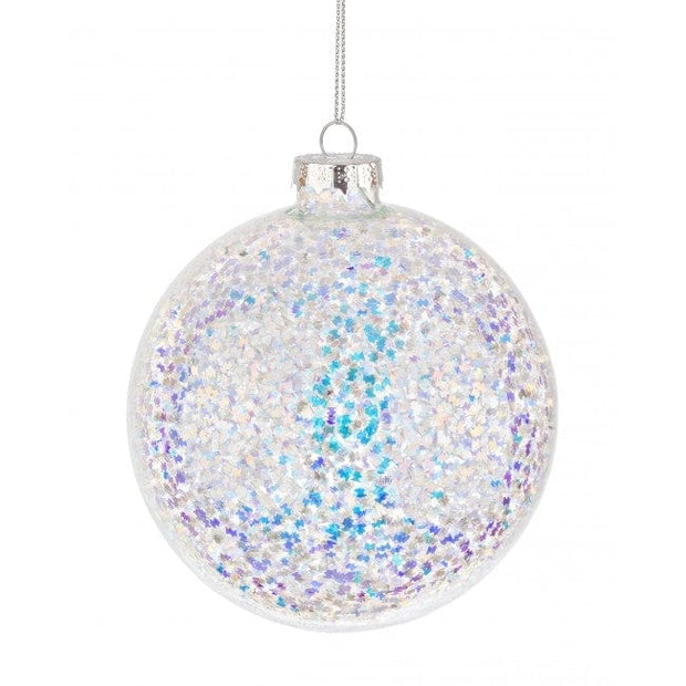 Glob pentru brad, din sticla Rainbow Multicolor, Ø10 cm