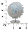 Glob pamantesc din plastic si metal Mapamond Big Argintiu, Ø25xH34 cm (7)