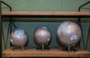 Glob pamantesc din plastic si metal Mapamond Big Argintiu, Ø25xH34 cm (6)