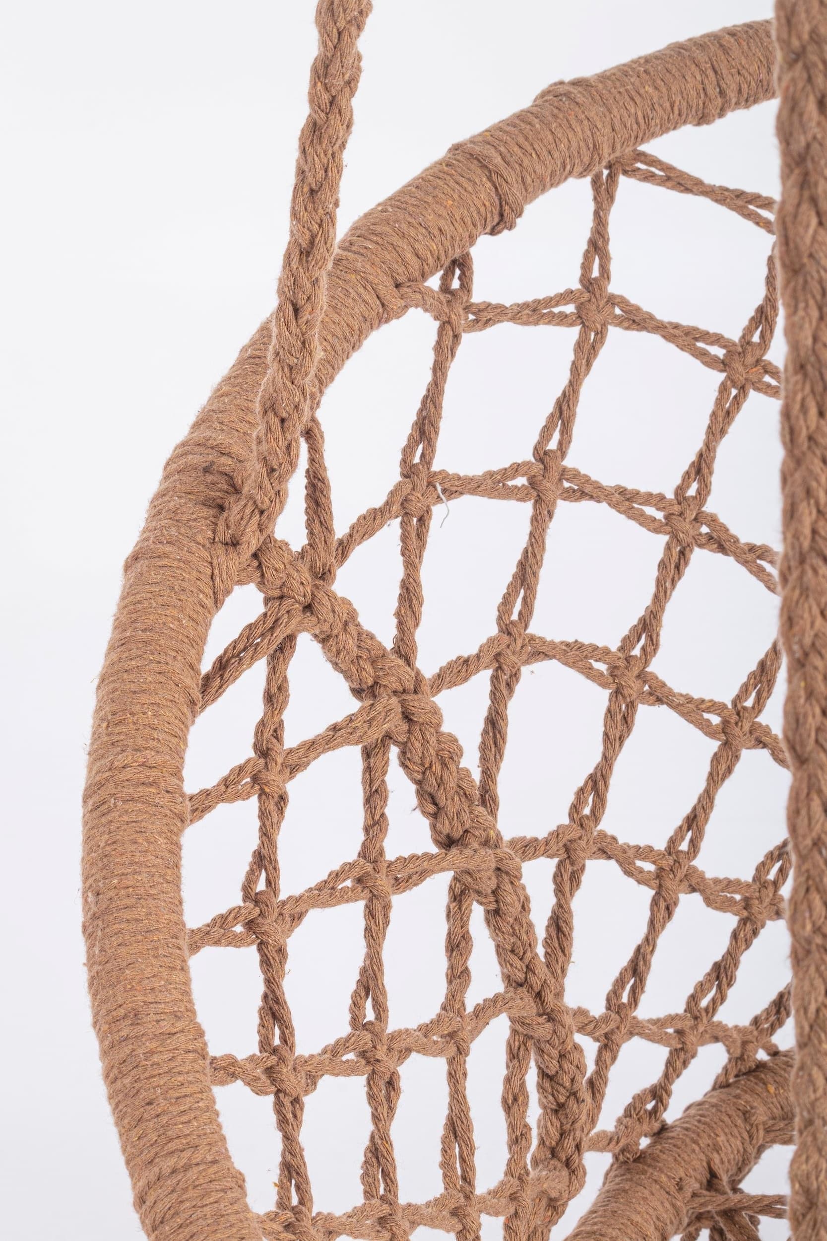 Hamac tip scaun, din bumbac si poliester, Bang Maro, Ø81xl128 cm (3)