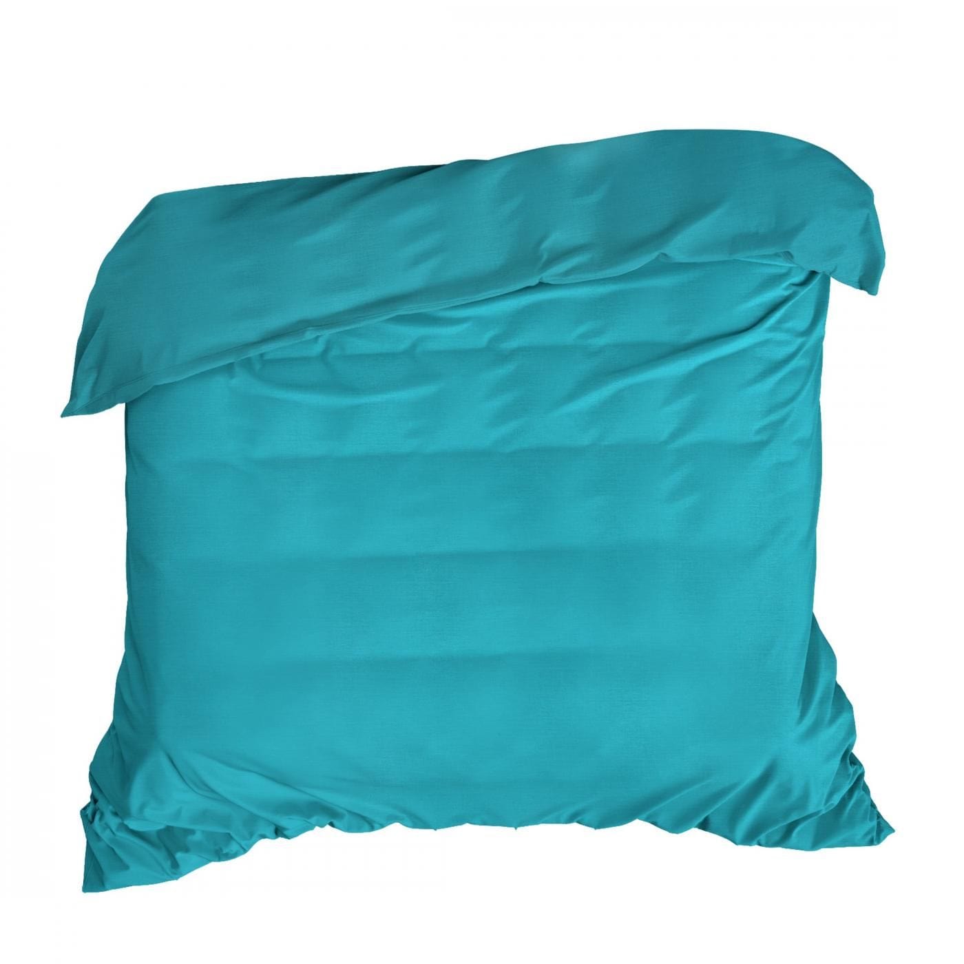 Husa de pilota din bumbac, Novac Turcoaz & ERFRNY-BEDLINEN-NOVAC-TURQUOISE