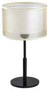 Lampa de birou Aneta 5095 Negru / Bej