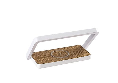 RabaLux Lampa de birou Buldus 76005 Stejar / Alb Mat