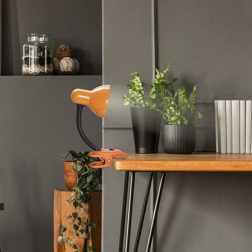 Lampa de birou Dennis 4258 Portocaliu (2)