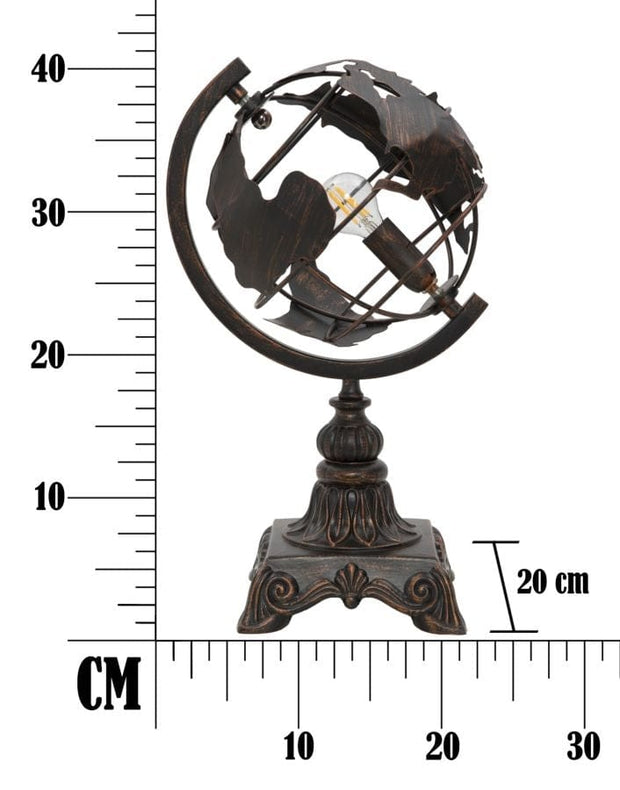 Lampa de birou din metal World Industry Cupru (8)