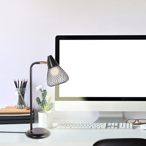 Lampa de birou Fanny 3181 Negru / Auriu (2)