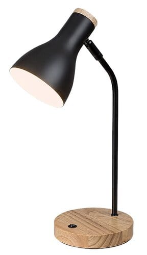 RabaLux Lampa de birou Ferb 74002 Negru Mat