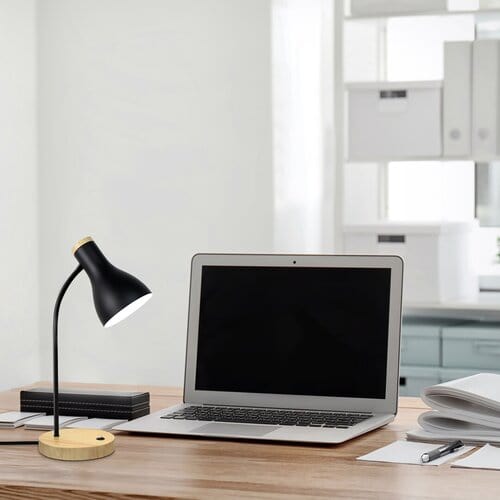 RabaLux Lampa de birou Ferb 74002 Negru Mat