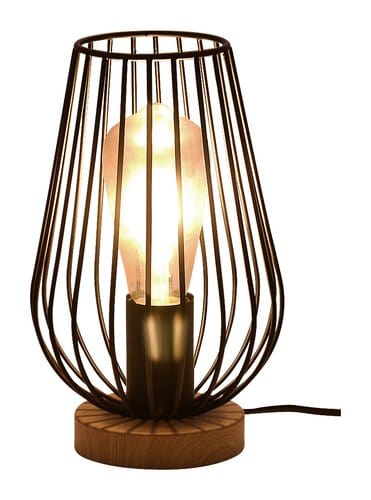 Lampa de birou Gremio 6915 Fag / Negru (1)