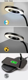 RabaLux Lampa de birou Hardin 74013 Negru / Alb