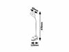 RabaLux Lampa de birou Harris 6448 Alb