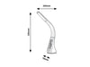 Lampa de birou Lionel 3516 Alb (4)
