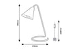 Lampa de birou Monty 3088 Negru (2)