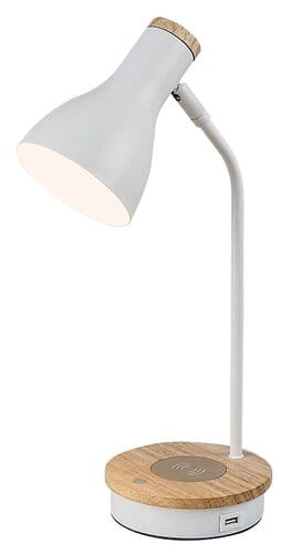 Lampa de birou Mosley 74001 Alb Mat (1)