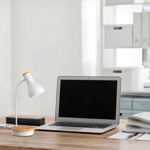 RabaLux Lampa de birou Mosley 74001 Alb Mat