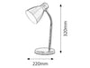 Lampa de birou Patric 4207 Albastru (1)