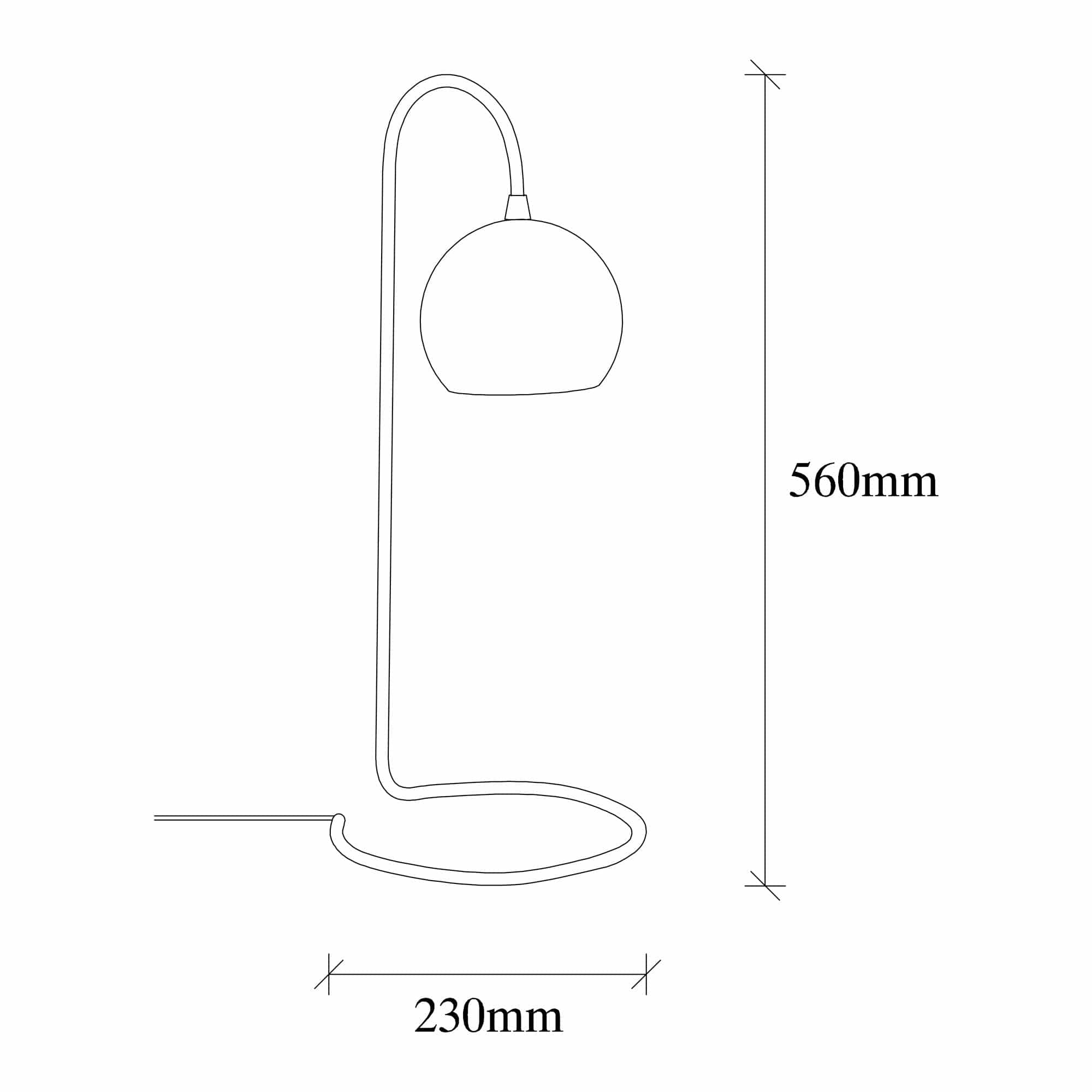 Asir Lampa de birou Yilan NT-121 Negru
