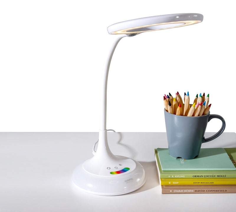 Lampa de birou pentru copii Rainbow White (4)