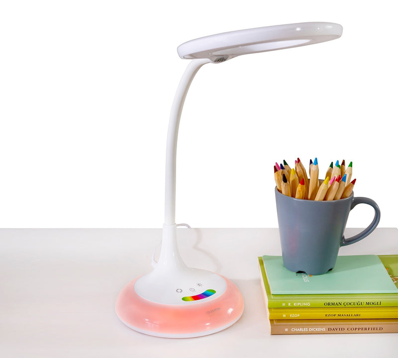 Lampa de birou pentru copii Rainbow White (2)