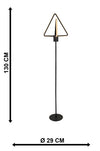 Lampadar Baris Negru (2)
