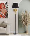 Mauro Ferretti Lampadar Elephant Negru / Auriu, Ø37xH164 cm