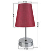 Lampadar Estelya Bordeaux (3)