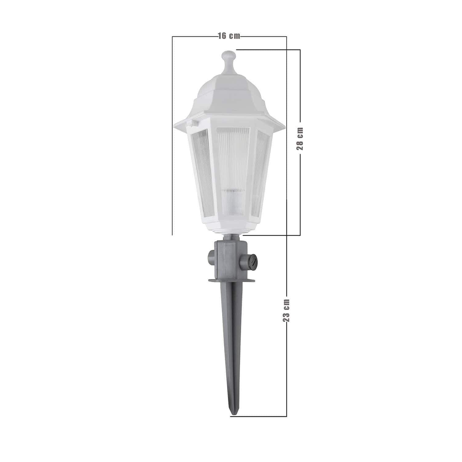 Lampadar exterior Cime Altigen Alb (3)