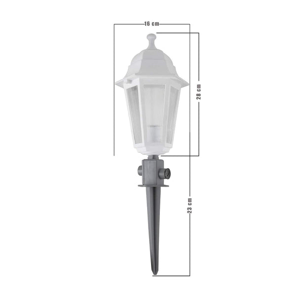 Lampadar exterior Cime Altigen Alb (3)